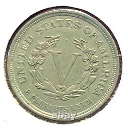 1883 Liberty Head V-Nickel - Superbe état MS sans CENTS