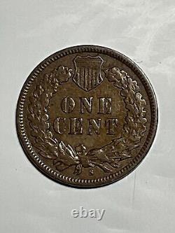 1909 S Indian Head Cent Vf++ Belle Pièce de Collection Clé