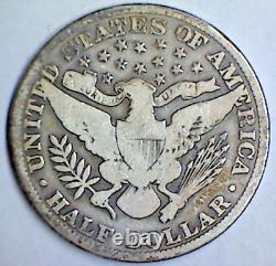 1914 Demi-dollar Barber en argent ou tête de la Liberté