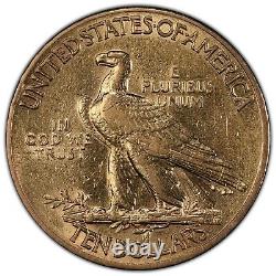 1915 $10 Aigle à tête indienne en or PCGS XF Détail égratignure Pièce de monnaie de la Monnaie des États-Unis