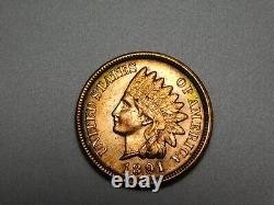 Anciennes pièces américaines : centime Indian Head de 1891