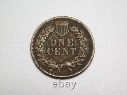 Anciennes pièces américaines de 1878 Indian Head Cent Penny