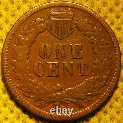 Cent indien de 1872 avec quelques détails de bandeau montrant