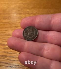 Centime de Penny à tête d'indien de 1866 en très bon état, date claire et nette.