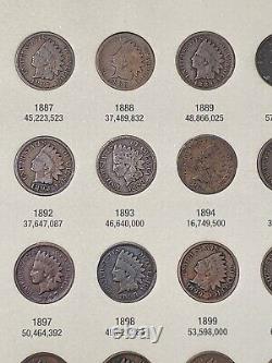 Collection de pièces de centimes d'Indian Head de l'Aigle volant (1857 à 1909) - 31 pièces