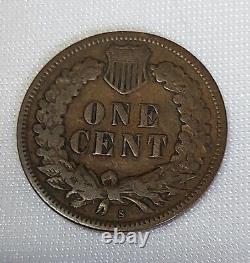 Date clé 1908 S Indian Head Penny Cent Belle pièce de monnaie