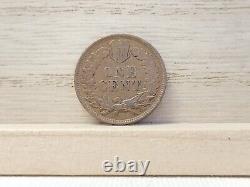 Penny US de 1898 avec tête indienne Double date et fissure de matrice à l'avers