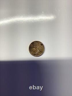 Penny à tête d'indien de 1863 : Belle pièce de monnaie, date rare