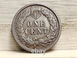 Penny américain de 1908 avec erreur de la tête indienne (date)