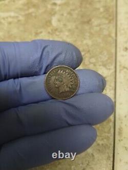 Penny de centimes de tête indienne de 1900