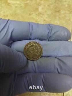 Penny de centimes de tête indienne de 1900