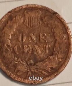 Penny tête d'indien extrêmement rare de 1896