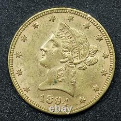 Pièce d'or de 10 $ Liberty Head des États-Unis de 1894