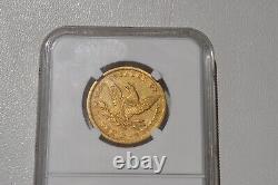 Pièce de monnaie en or de 10 dollars américains Liberty Head de 1852 NGC VF 30
