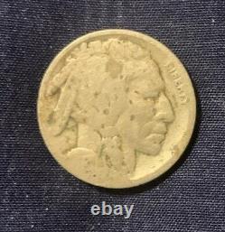 Tête indienne rare / Buffalo U.S. 5 Cent Nickel sans date