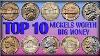 Top 10 Des Nickels Les Plus Précieux En Circulation - Les Rares Jefferson Nickels Valent Beaucoup D'argent