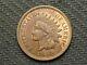 Vente De Vieille Monnaie ! Xf-au 1898 Indian Head Cent Penny Avec Diamants & LibertÉ ComplÈte #95